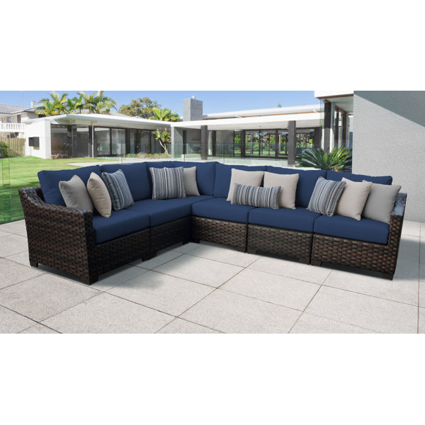 High Back Outdoor Sectional Wayfair